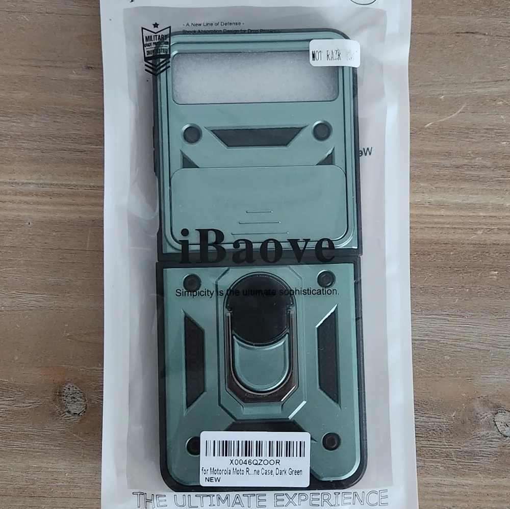 📱 Motorola Razr 2023 Case – Kickstand, Slide Camera Cover, Military Style NWT